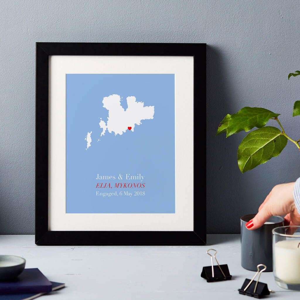 Scottish Isles Personalised Print