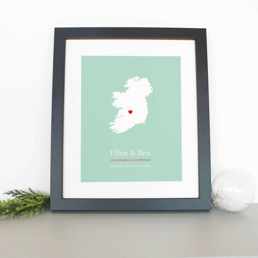 Scottish Isles Personalised Print
