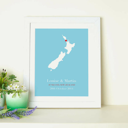 Scottish Isles Personalised Print